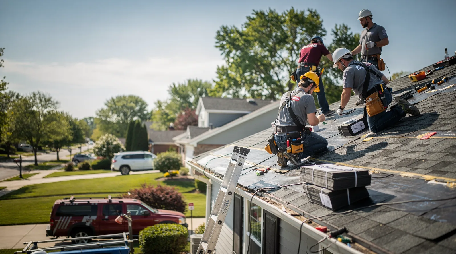 Roof Repair in Grand Marsh, WI around you